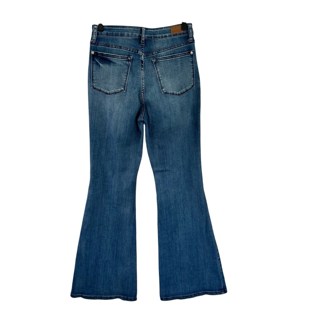 JUDY BLUE Flare Fit High Waist Blue Jeans 28 - Picture 10 of 10